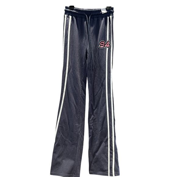 Rue21 Pants - NWT Rue21 Navy Blue Flared Sweatpants Junior's size XS